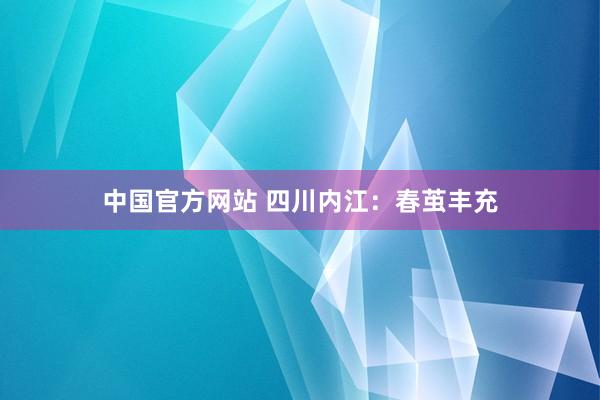 中国官方网站 四川内江：春茧丰充